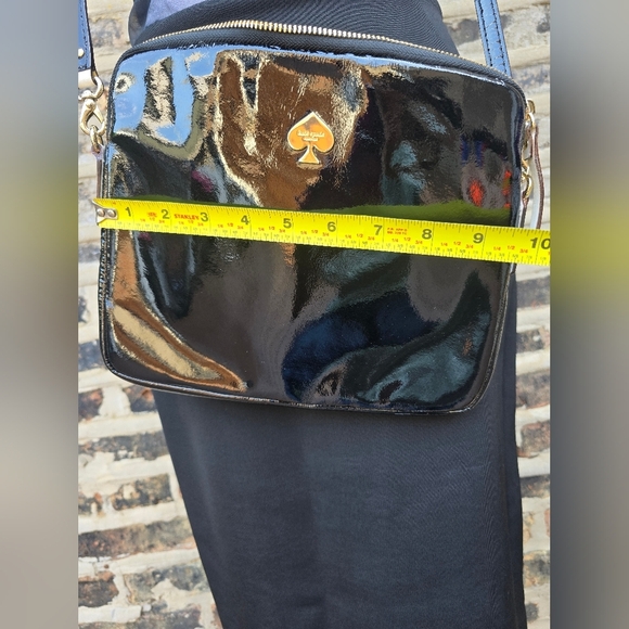 Kate Spade Glossy Black Crossbody Bag - Picture 6 of 6